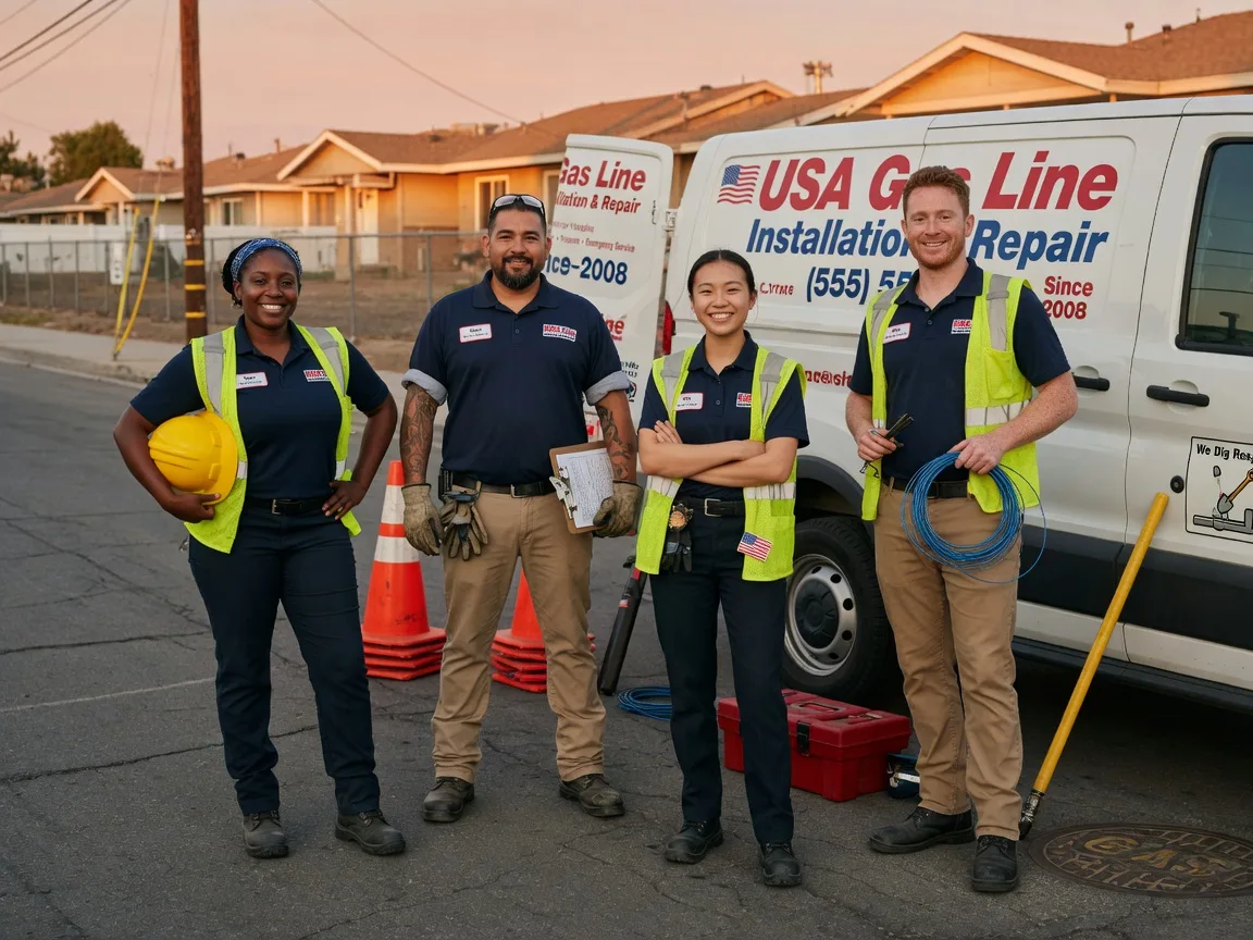 Gas Line Installation company in Union, WV